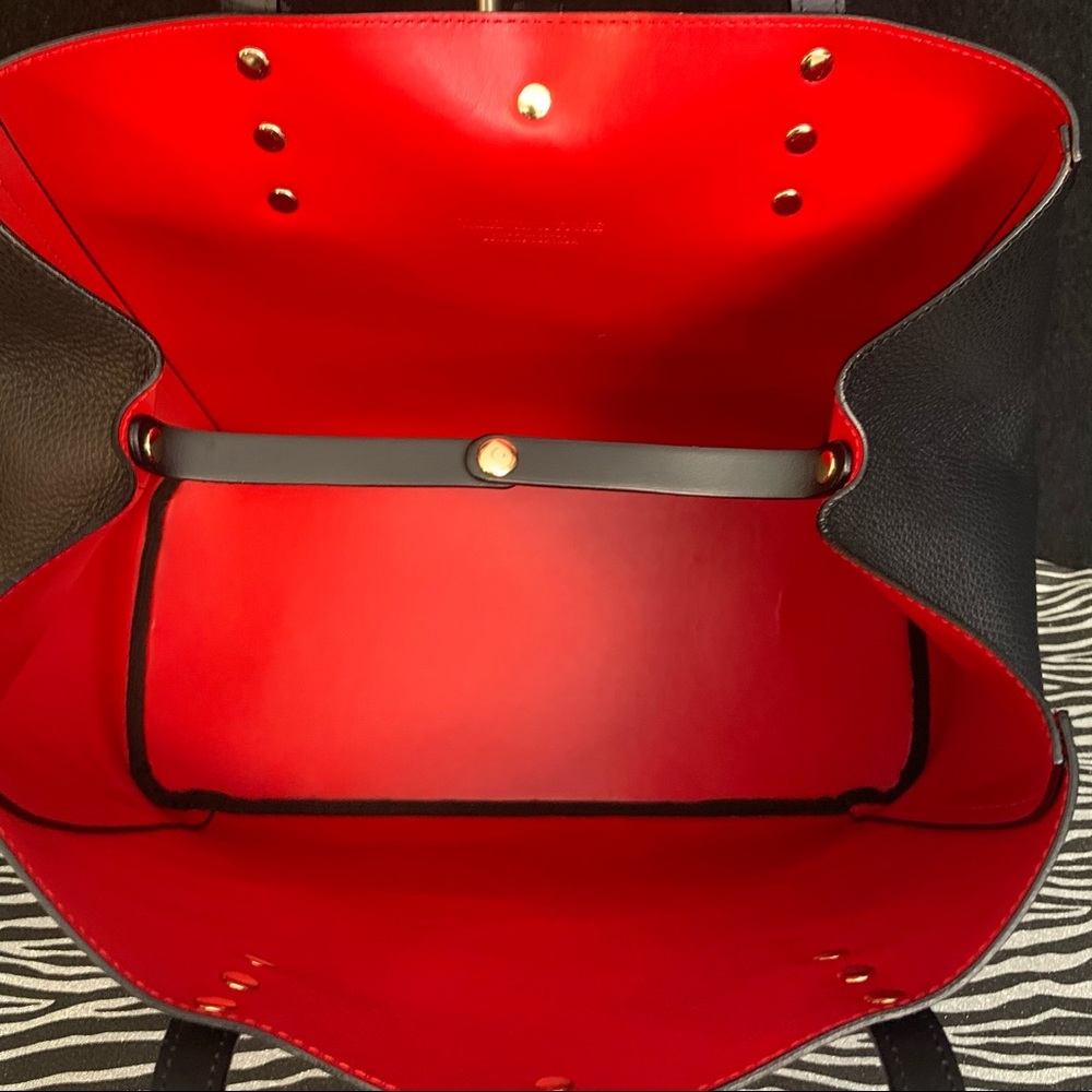 Valentina Fiore Italian Leather Tote - Picture 10 of 16